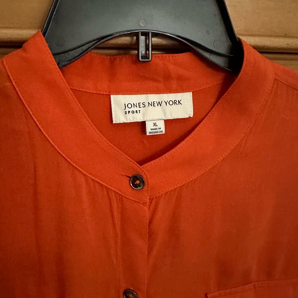 Women’s Jones New York Sport Button-Down Long  Sleeves XL - Picture 3 of 3
